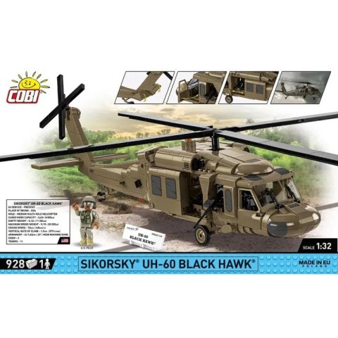 Klocki Sikorsky UH-60 Black Hawk 928 klocków Cobi Klocki