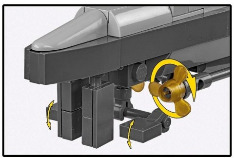 Klocki U-Boot U-52 474 elementy Cobi Klocki