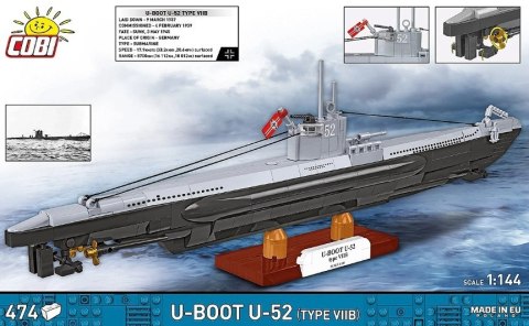 Klocki U-Boot U-52 474 elementy Cobi Klocki