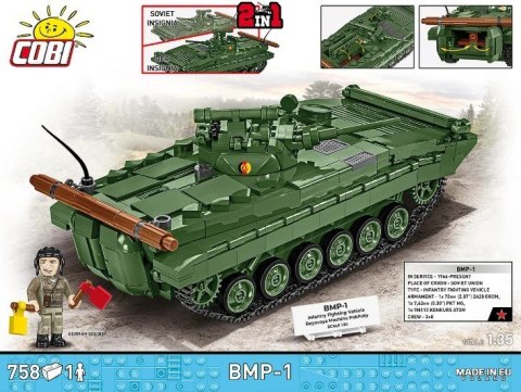 Klocki BMP-1 758 klocków Cobi Klocki