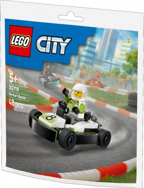 Klocki City 30719 Gokart wyścigowy LEGO