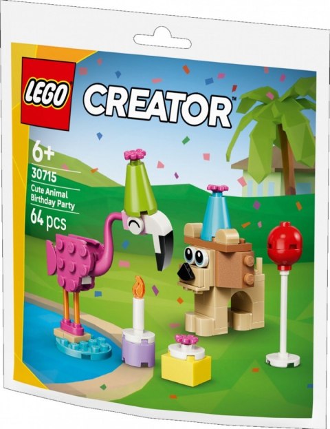 Klocki Creator 30715 Przyjęcie urodzinowe z uroczymi zwierzątkami LEGO