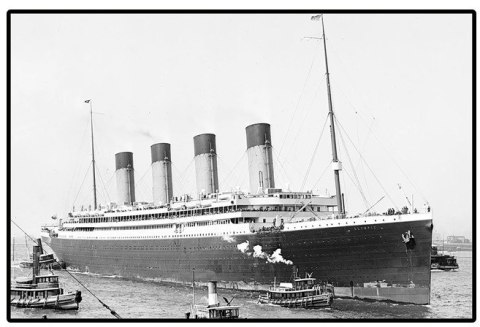 Klocki R.M.S Olympic 595 klocków Cobi Klocki