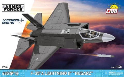 Klocki F-35A Lightning II 605 elementów Cobi Klocki