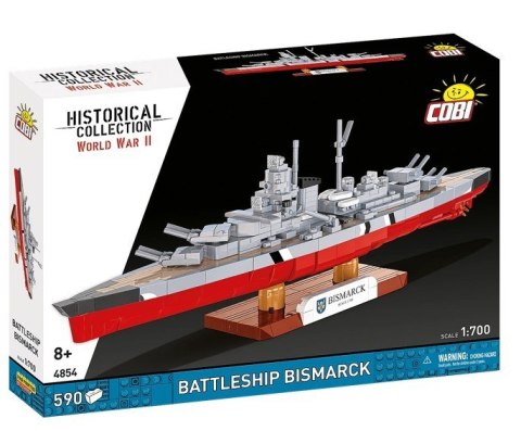 Klocki Battleship Bismarck 590 klocków Cobi Klocki