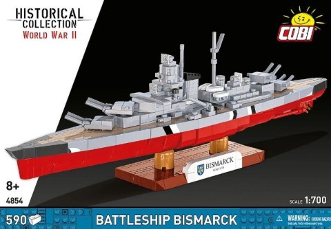 Klocki Battleship Bismarck 590 klocków Cobi Klocki