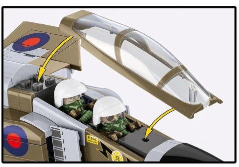 Klocki F-4M Phantom II 728 klocków Cobi Klocki