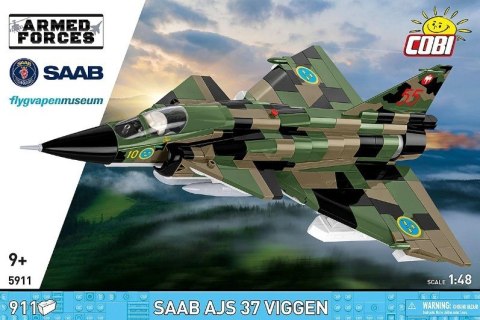 Klocki Saab AJS 37 Viggen 911 klocków Cobi Klocki