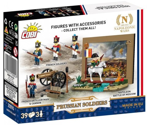 Klocki Żołnierze pruscy 39 elementów Cobi Klocki