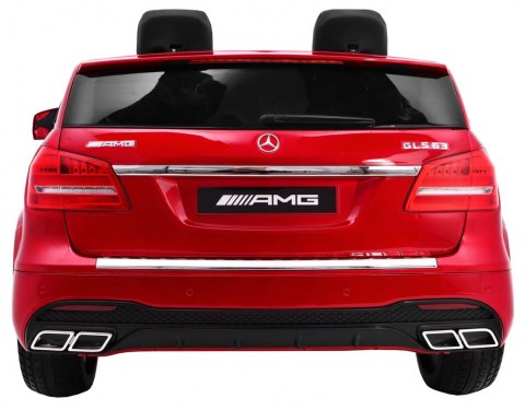 Auto na akumulator dla dzieci Mercedes AMG GLS63 Lakier Czerwony