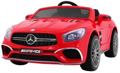 Autko na akumulator dla dzieci AMG SL65 Czerwony