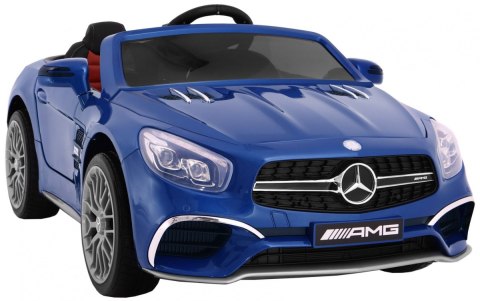 Autko na akumulator dla dzieci AMG SL65 Lakier Niebieski