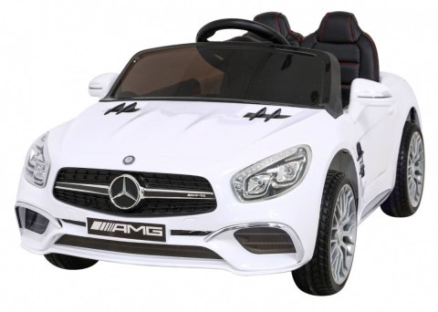 Mercedes Benz AMG SL65 S elektryczny dla dzieci Biały + Pilot  - Sklep Gebe