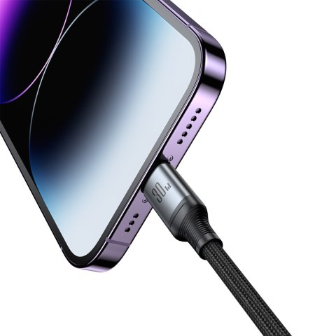 2w1 Kabel przewód Speedy Series USB-C - USB-C / iPhone Lightning 100W 1.5m czarny JOYROOM