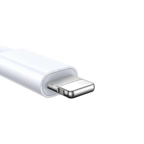 3w1 Kabel przewód USB-A z ładowarka indukcyjną + 1x iPhone Lightning + 1x USB-C 1.2m biały JOYROOM