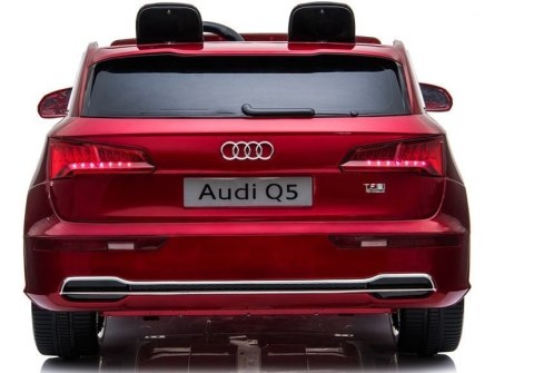 Pojazd na Akumulator Nowe Audi Q5 2-osobowe Czerwone Lakierowane LEAN CARS