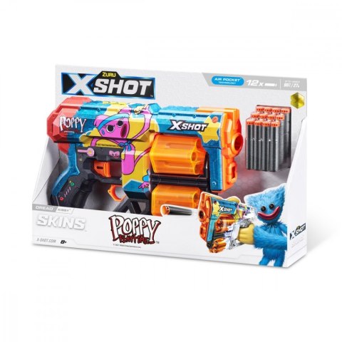 Wyrzutnia Skins Dread 12 strzałek Kissy ZURU X-Shot