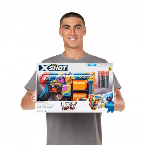 Wyrzutnia Skins Dread 12 strzałek Kissy ZURU X-Shot