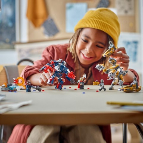 Klocki Super Heroes 76322 Avengers: Koniec gry Thor kontra Chitauri LEGO