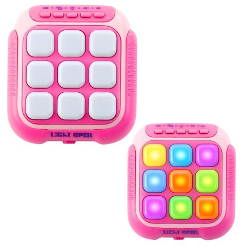 Gra Konsola Elektroniczna Zręcznościowa Edukacyjna 6 Gier Trybów LEAN TOYS