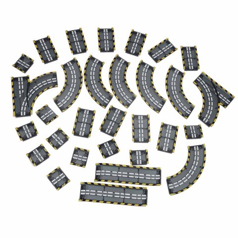 Tor wyścigowy samochodowy magnetyczny 2 pojazdy świecące 310 elementów Kik Sp. z o. o. Sp. k.