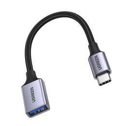 Adapter przejściówka kabla USB-C na USB-A 5Gb/s 15cm czarny UGREEN