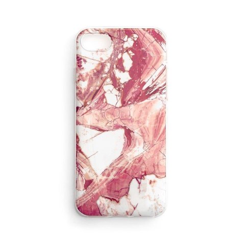 Marble żelowe etui pokrowiec marmur Samsung Galaxy A13 5G różowy WOZINSKY