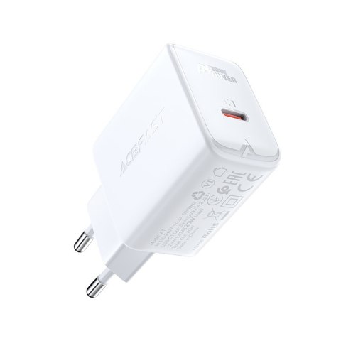 Szybka ładowarka sieciowa USB-C 20W Power Delivery czarny ACEFAST