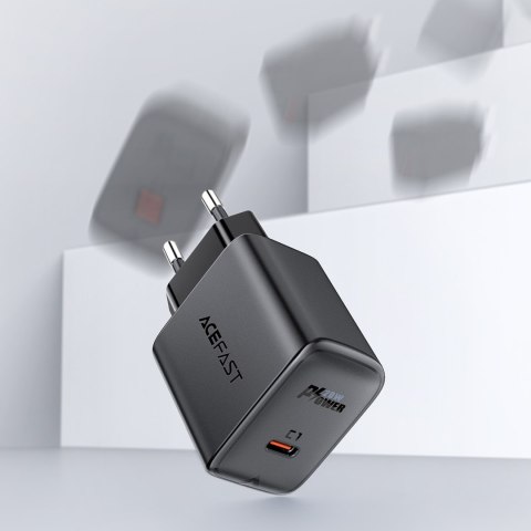 Szybka ładowarka sieciowa USB-C 20W Power Delivery czarny ACEFAST