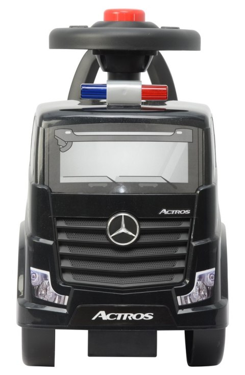 Jeździk Mercedes Actros Policja 3316A Czarny LEAN CARS