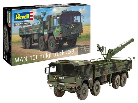 Model plastikowy Ciężarówka Man 10T Milgl 8x8 1/35 Revell