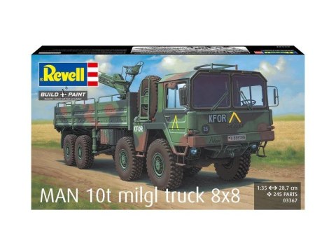 Model plastikowy Ciężarówka Man 10T Milgl 8x8 1/35 Revell