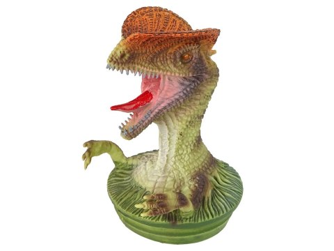 Zestaw Zwierzęta Dinozaury Figurki 12szt. Akcesoria W Tubie LEAN Toys