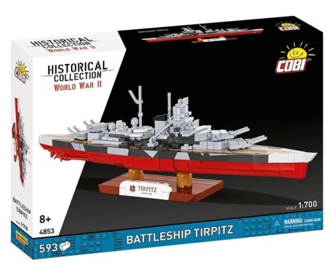 Klocki Battleship Tirpitz 593 klocki Cobi Klocki