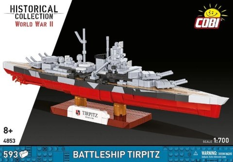 Klocki Battleship Tirpitz 593 klocki Cobi Klocki