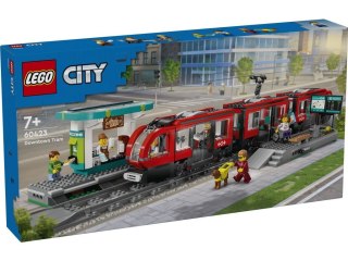 Klocki City 60423 Tramwaj miejski ze stacją LEGO