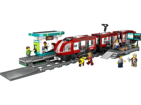 Klocki City 60423 Tramwaj miejski ze stacją LEGO