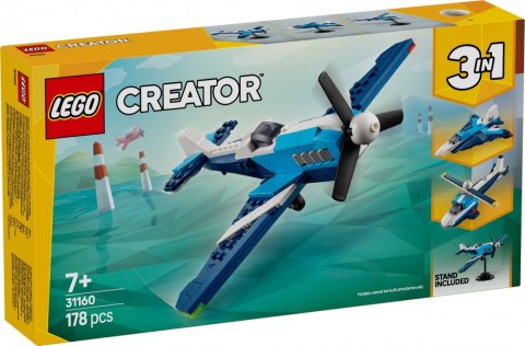 Klocki Creator 31160 Statek powietrzny: samolot wyścigowy LEGO