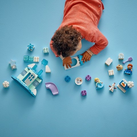 Klocki DUPLO Disney 10455 Przyjęcie w lodowym zamku Anny i Elzy LEGO
