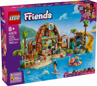 Klocki Friends 42673 Rodzinne wakacje na plaży LEGO