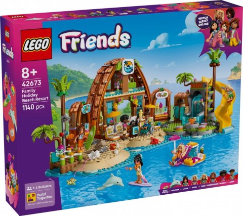 Klocki Friends 42673 Rodzinne wakacje na plaży LEGO