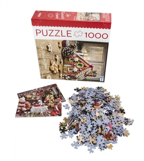 Puzzle 1000 elementów Domek z piernika Tactic