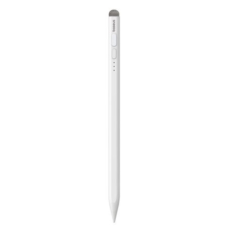 Aktywny rysik stylus Apple Smooth Writing 2 ze wskaźnikiem LED + kabel USB-C biały BASEUS