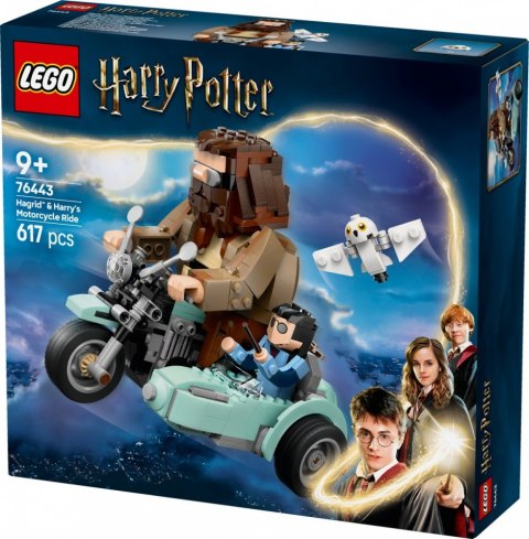 Klocki Harry Potter 76443 Przejażdżka motocyklowa Hagrida i Harry'ego LEGO