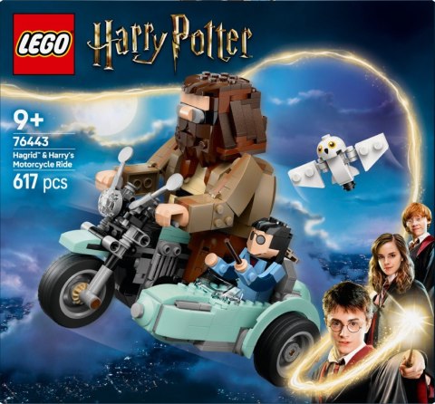 Klocki Harry Potter 76443 Przejażdżka motocyklowa Hagrida i Harry'ego LEGO