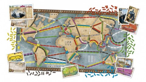 Gra Wsiąść do Pociągu: Dookoła Świata Rebel