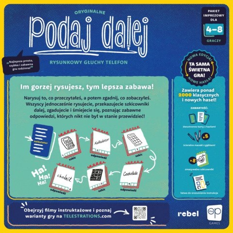 Gra Podaj dalej! druga edycja Rebel