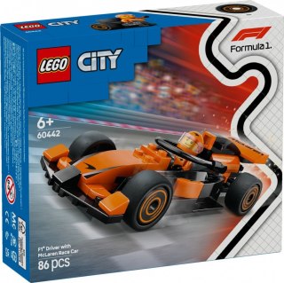 Klocki City 60442 F1 Kierowca i bolid McLaren LEGO
