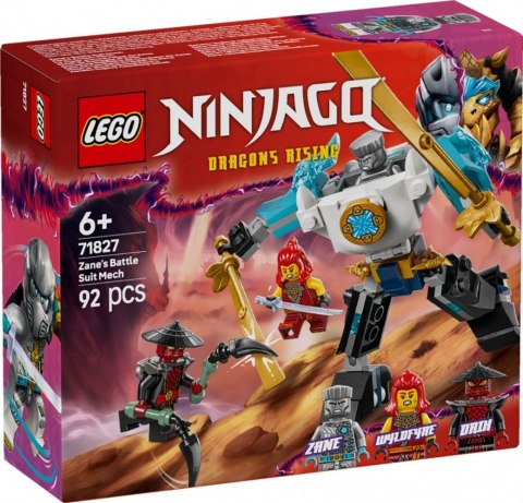 Klocki Ninjago 71827 Mech w zbroi bojowej Zanea LEGO