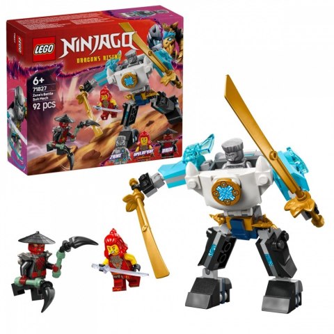 Klocki Ninjago 71827 Mech w zbroi bojowej Zanea LEGO